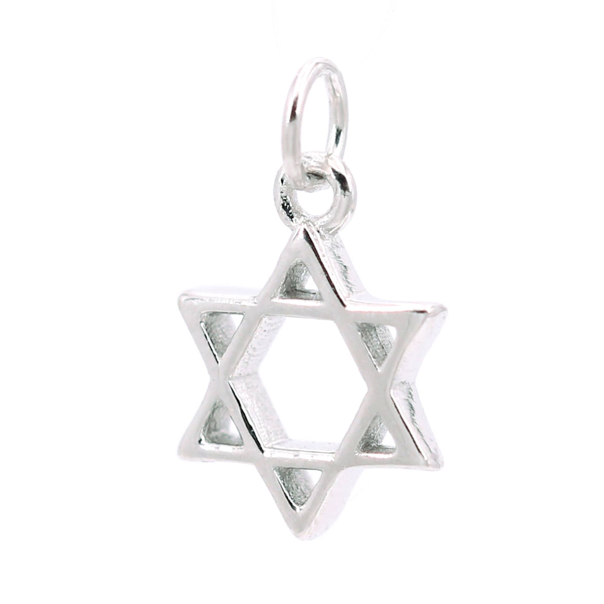 Sterling Silver Star of David Icon Charm by Bead Landing™